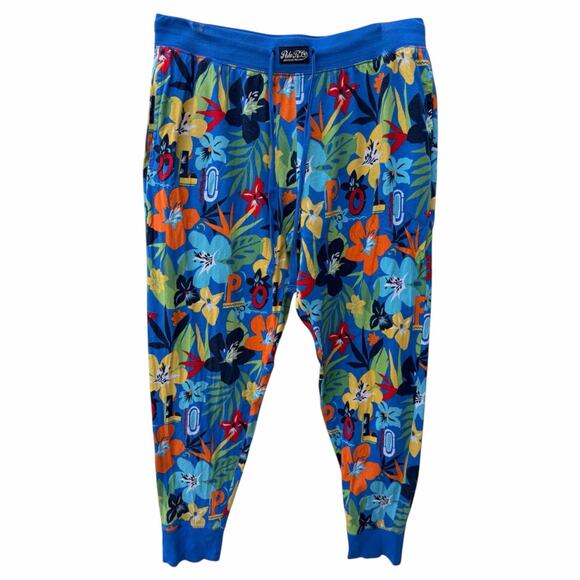 Polo by Ralph Lauren Other - Polo Ralph Lauren Blue Sleepwear & Robes Floral Lounge Pants Large